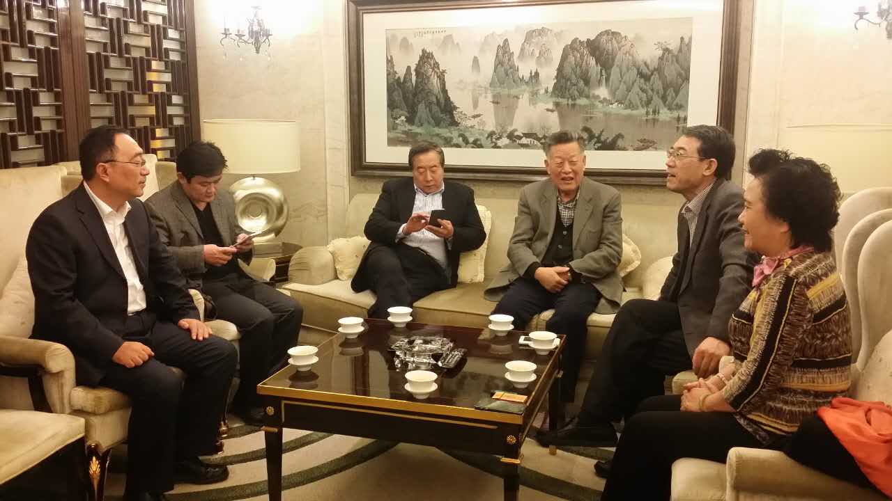山东省肉类协会会长与山东省烹饪协会会长举行会晤